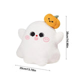 Fleece Stuffed Pumpkins Decoration Creative Pumpkin Pillow Pumpkins Decoration Soft Comfortable Hand Feeling Throw Pillow Bright