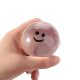 2pcs Squeezing Acne TPR Crystal Ball Solid Transparent Water Ball Pinching Toy Sphere Creative Bubble Octopus Pinching Toy