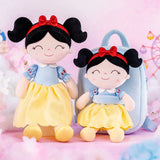 Gloveleya Soft Backpacks kids Backpacks, Soft Plush Princess Doll Manor Backpack, Ideal for Baby's first Birthday Gift
