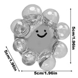 2pcs Squeezing Acne TPR Crystal Ball Solid Transparent Water Ball Pinching Toy Sphere Creative Bubble Octopus Pinching Toy