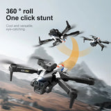 Foldable Camera Drone for Beginners & Adult - Four Direction Obstacle Avoidance, 360° Flips, One-Key Take Off/ Landing, 3D Flips
