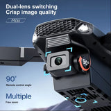 2025 New E88 Upgraded Drone With Screen 4K HD Aerial Photography Dual-Camera Dron Foldable Quadcopter RC Toy For Kid Gift