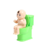 HOT Novelty Squirt Joke Toy Toilet Pee Boy Water Spray Trick Funny Children Tricky Sitting on The Toilet Shooting Water Toys