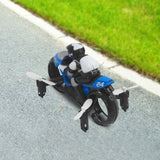 Remote Control Motorcycles Toy, 2.4 GHz Mini Drone with Camera for Kids Adults, , 2 in 1 RC Flying Motorbike and Drone,Toy Gift