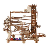 Track pulley Model DIY 3D Wooden Puzzle Building Block Kits Assembly Toy Birthday Gift For Kids Adult Home Decor