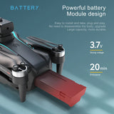 T2 Dual Battery Drone, 1800mAh, Brushless Motor Optical Flow Dual Camera Quadcopter RC Toys
