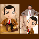 30CM Mr Bean Plush Toy Movie Mr Bean Stuffed Dolls Lovely Comfortable Mr Bean Plush Doll Toys