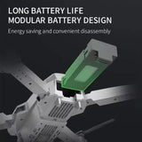 E88Pro RC Drone 4K Professinal 3 Batteries With 1080P Wide Angle Dual HD Camera Foldable RC Helicopter WIFI FPV Height Hold