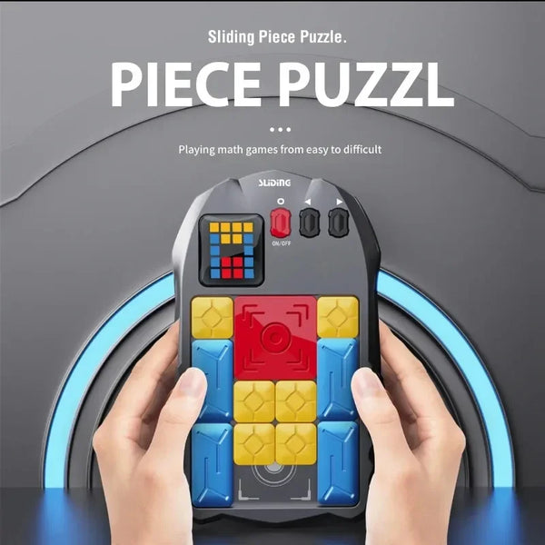 Huarong Road magnetic slider, educational children thinking logic, thinking training brain burning, school age board game toys