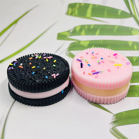 Oreo Pinch Fun Stress Relief Toys Simulated Oreo Creative Toys Mud Feeling Slow Rebound Toys For Gifts Practical Jokes