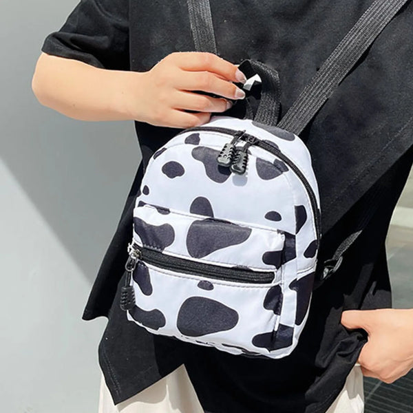 Baby Backpack Print Print School Ladies Backpack Fashion Backpack Student Animal Leopard Zipper Bag Mens Backpack For Traveling