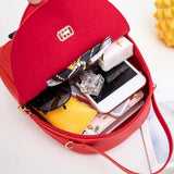Backpack Leash Messenger Backpack Shoulders Bag Purse Phone Letter Small Fashion Mobile Women Men'S Backpack For Work Leather 백팩