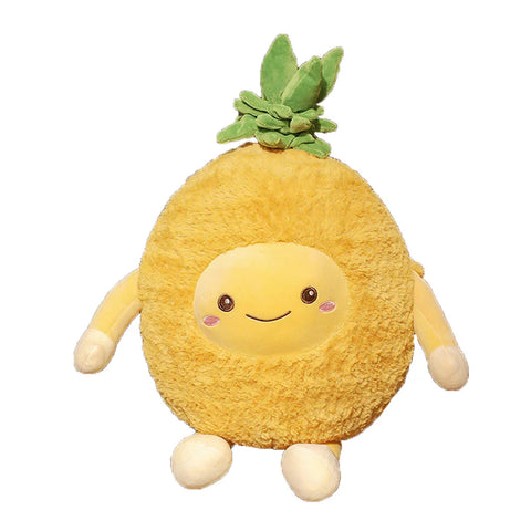 Stuffed Plush Pillow Toys Watermelon Pineapple Cartoon Fruits Doll Children Birthday Gift Decoration Baby Sleeping Toy