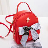 Backpack Leash Messenger Backpack Shoulders Bag Purse Phone Letter Small Fashion Mobile Women Men'S Backpack For Work Leather 백팩
