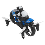 Remote Control Motorcycles Toy, 2.4 GHz Mini Drone with Camera for Kids Adults, , 2 in 1 RC Flying Motorbike and Drone,Toy Gift