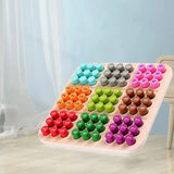Wooden Sudoku Puzzles Board Game, Math Mini Desktop Game , Educational , Brain Teaser for Travel, Activity, Adults