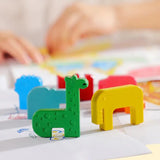 Animal Puzzle For Kids Non Dirty Hand Crayon Educational Brain Teaser Jigsaw Puzzle For Kids Aged 3 Non Dirty Hand Crayons