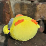 Plush Duck Pillow Soft Duck Stuffed Animal Huggable Good Resilience Duck Plush With Knives Design Home Decoration For Toy Store