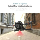 T2 Dual Battery Drone, 1800mAh, Brushless Motor Optical Flow Dual Camera Quadcopter RC Toys