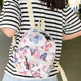 Baby Backpack Print Print School Ladies Backpack Fashion Backpack Student Animal Leopard Zipper Bag Mens Backpack For Traveling