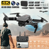 2025 New E88 Pro Upgraded Drone With Screen 4K Camera Aerial Photography Camera Dron Foldable Quadcopter RC Toy For Kid Gift