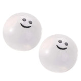 2pcs Squeezing Acne TPR Crystal Ball Solid Transparent Water Ball Pinching Toy Sphere Creative Bubble Octopus Pinching Toy
