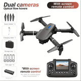2025 New E88 Upgraded Drone With Screen 4K HD Aerial Photography Dual-Camera Dron Foldable Quadcopter RC Toy For Kid Gift