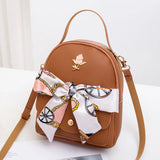 Backpack Leash Messenger Backpack Shoulders Bag Purse Phone Letter Small Fashion Mobile Women Men'S Backpack For Work Leather 백팩