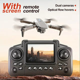 2025 New E88 Upgraded Drone With Screen 4K HD Aerial Photography Dual-Camera Dron Foldable Quadcopter RC Toy For Kid Gift