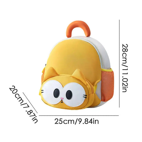 Small Toddler Backpack Small Toddler Backpack Cat Cute Preschool Backpack Large Capacity Shoulder Backpack Kindergarten Kids