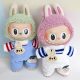 Cartoon Plush Doll Clothes Skin-friendly Plush Dolls Clothes Kids Toy for Kids Birthday Christmas Gifts MIAO