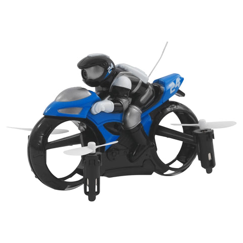 Remote Control Motorcycles Toy, 2.4 GHz Mini Drone with Camera for Kids Adults, , 2 in 1 RC Flying Motorbike and Drone,Toy Gift