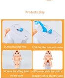 HOT Novelty Squirt Joke Toy Toilet Pee Boy Water Spray Trick Funny Children Tricky Sitting on The Toilet Shooting Water Toys